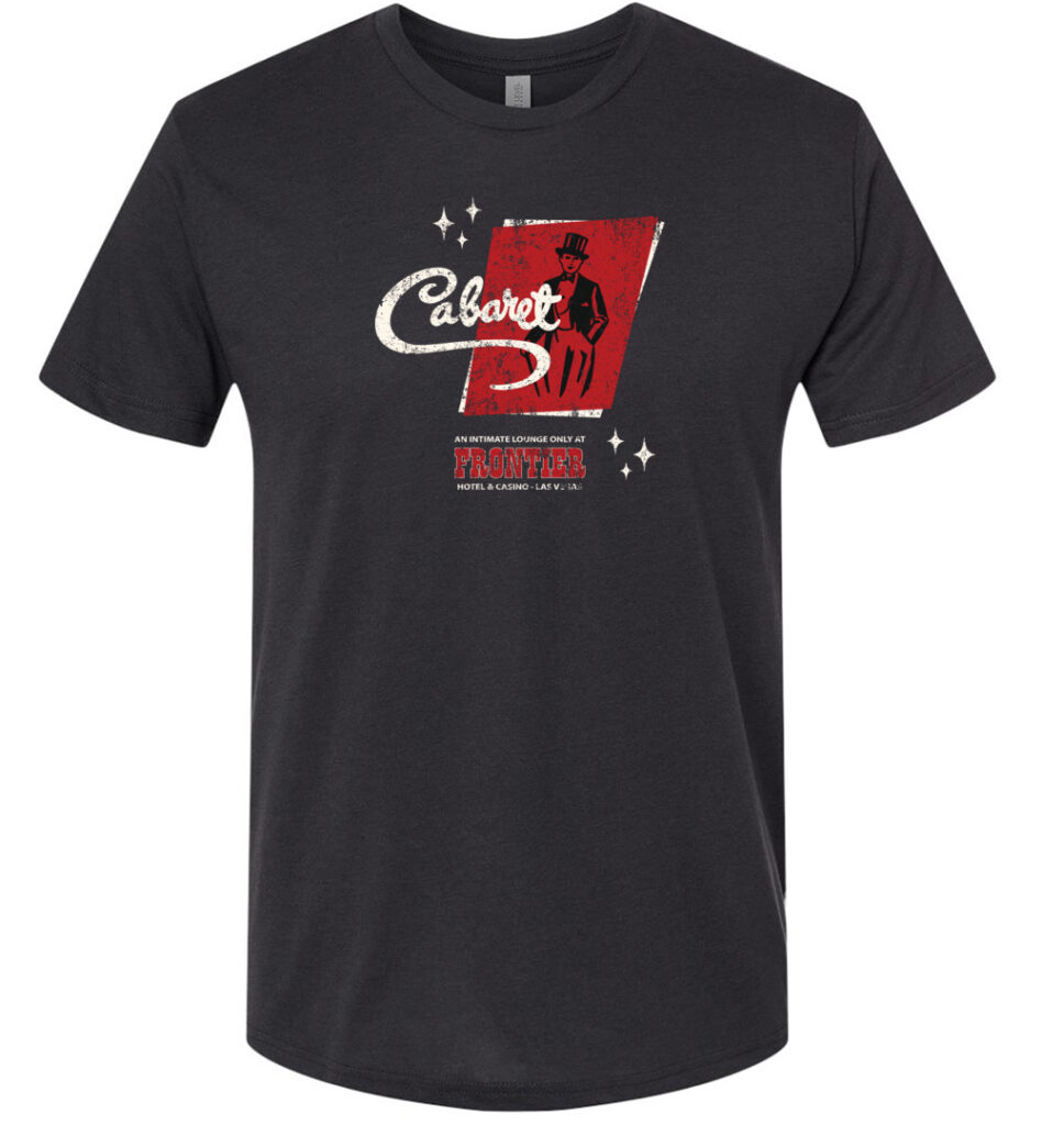 Cabaret Lounge at Frontier Hotel and Casino, Las Vegas, Triblend Tee