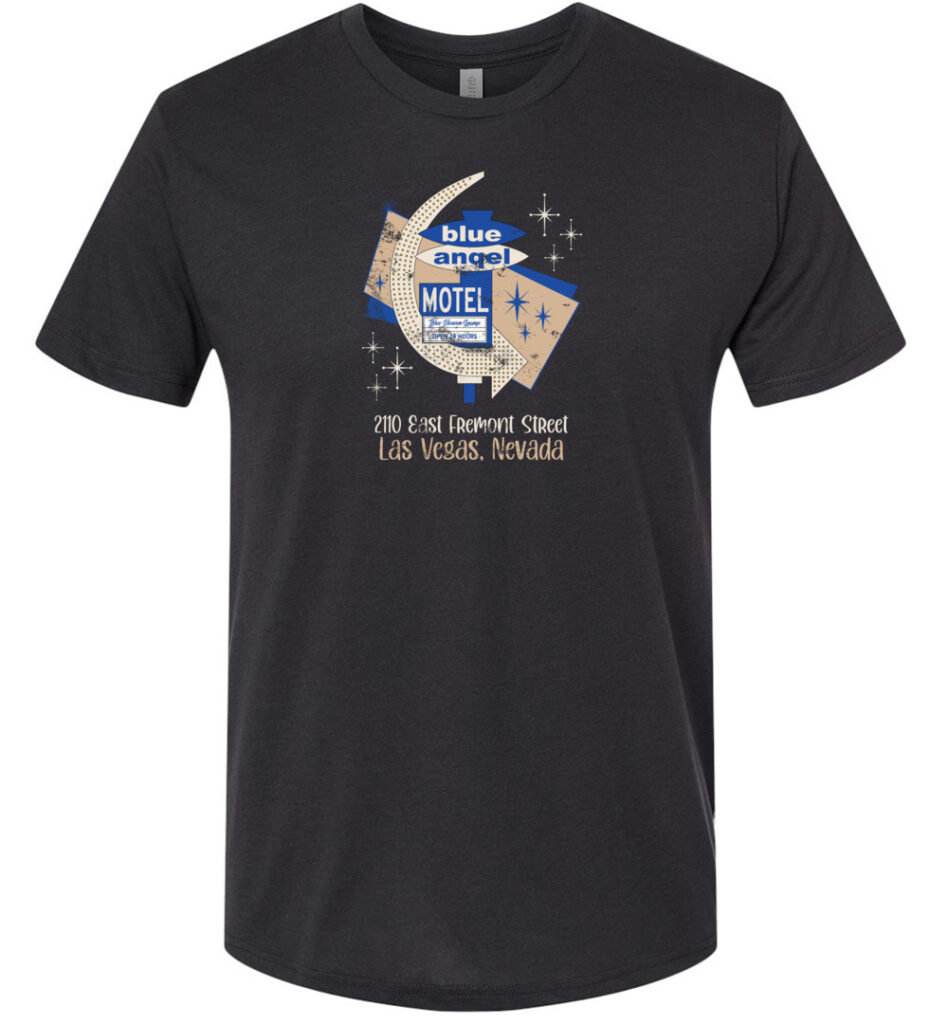 Blue Angel Motel, Las Vegas, Version 1, Triblend Tee