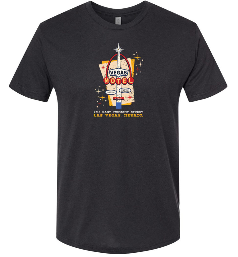 Vegas Motel, Las Vegas, Triblend Tee