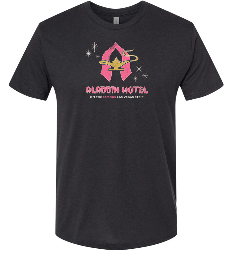 Aladdin Hotel and Casino, Las Vegas, Version 4, Triblend Tee