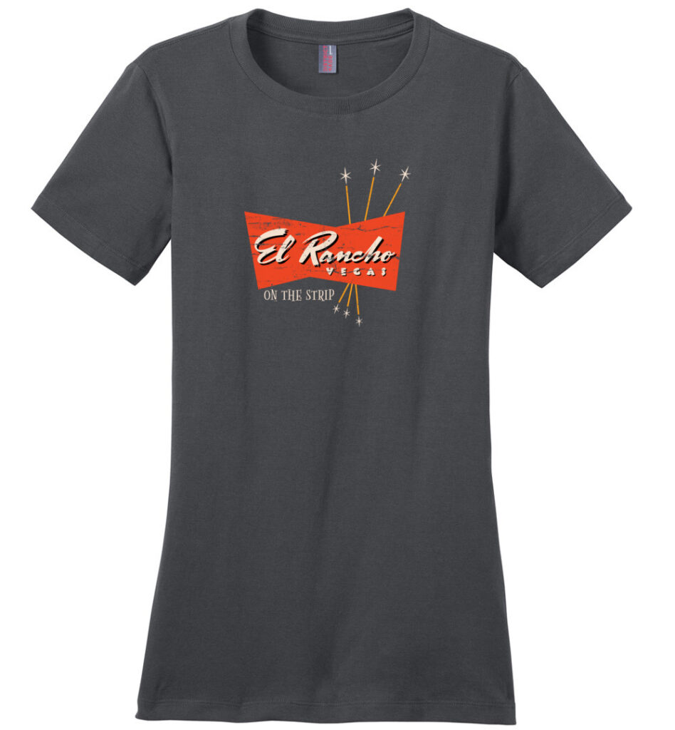 El Rancho Hotel and Casino, Las Vegas, Version 8, Ladies Cotton Tee