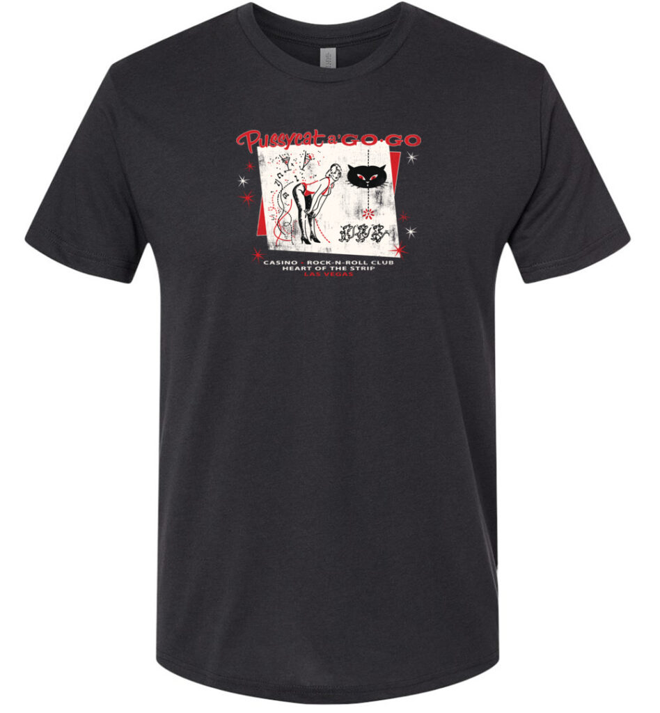 Pussycat a' Go-Go Rock Club, Las Vegas, Version 2, Triblend Tee